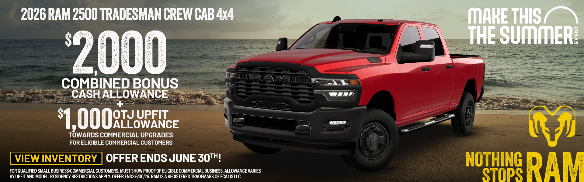 Ram 2500 Offer