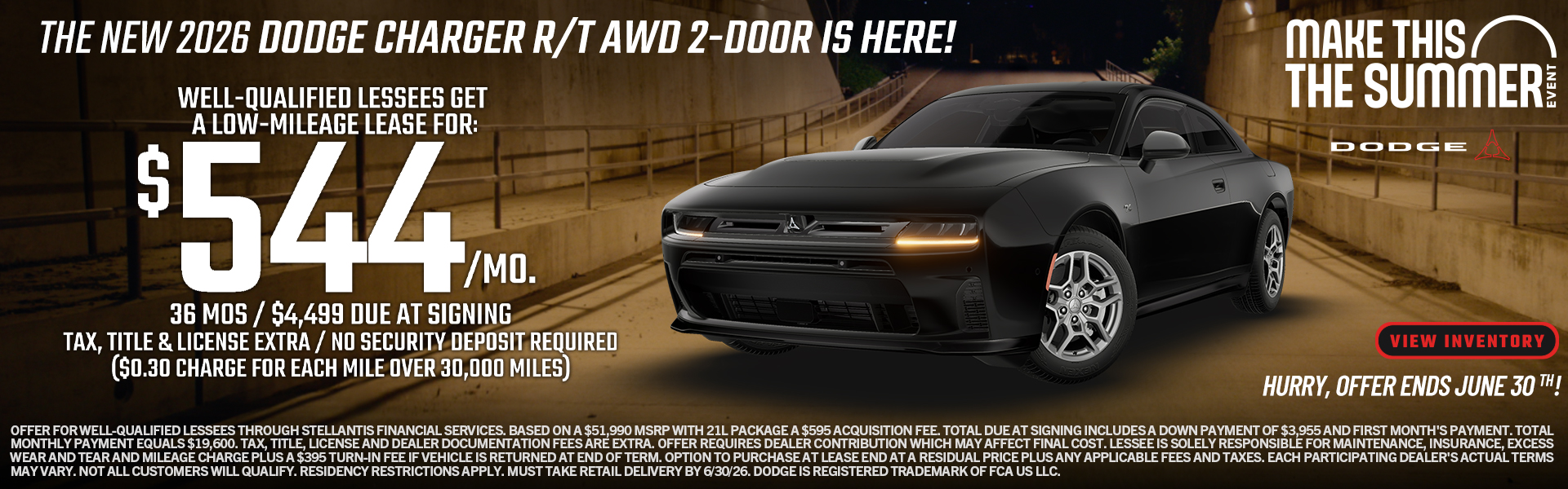 Dodge Charger R/T AWD 2-Door Offer