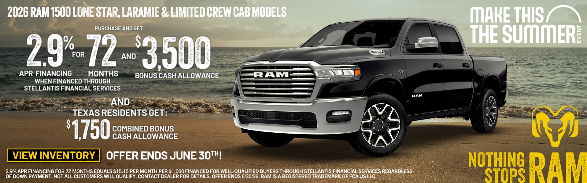 Ram 1500 Offer