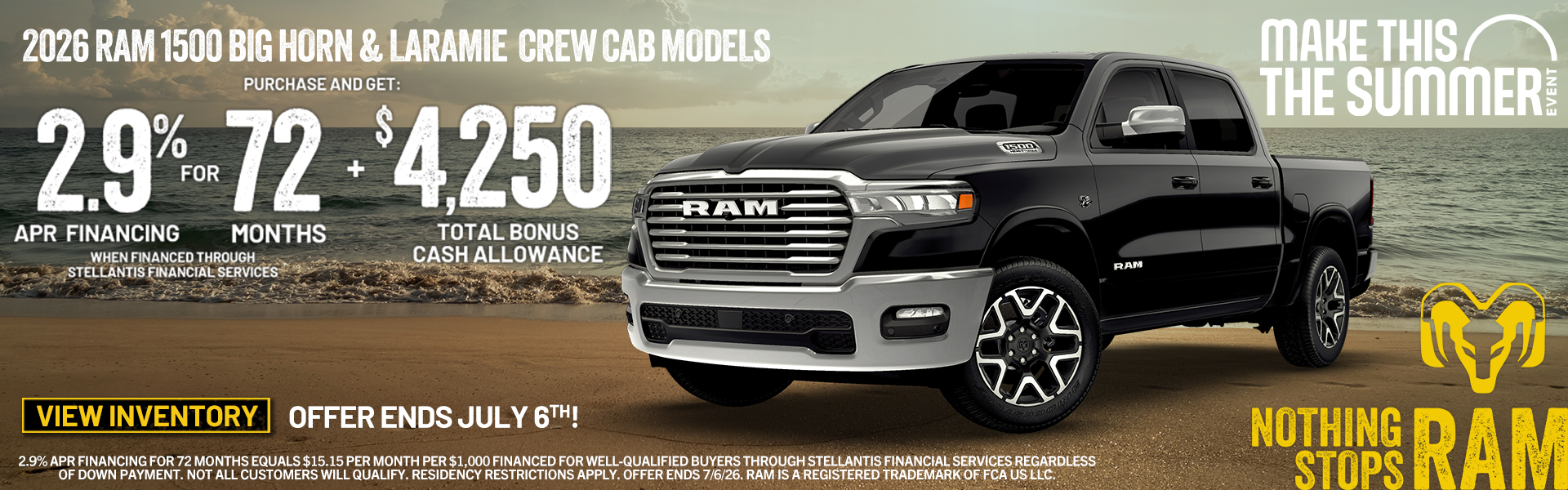 Ram 1500 Offer