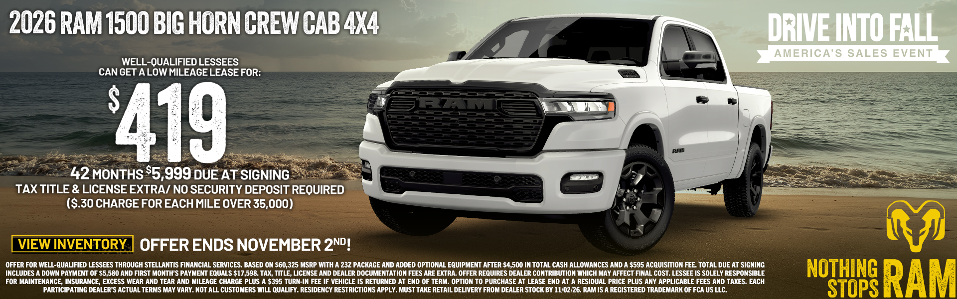 Ram 1500 offer