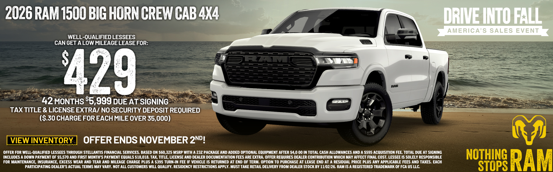 Ram 1500 offer