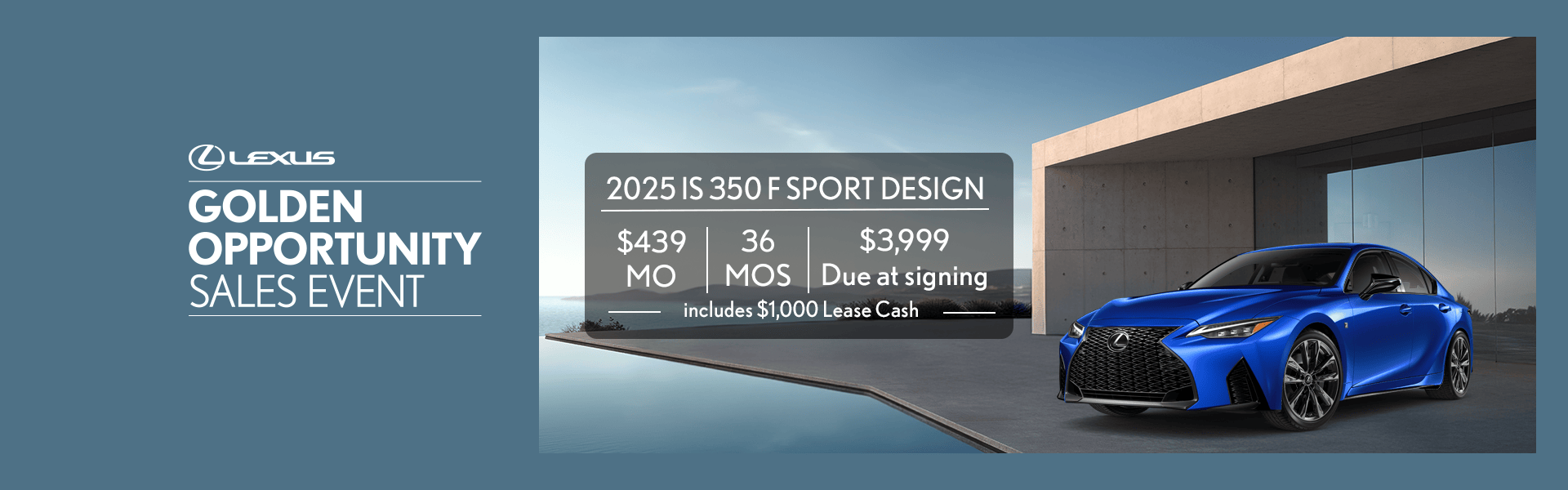 2025 IS 350 F Sport Design