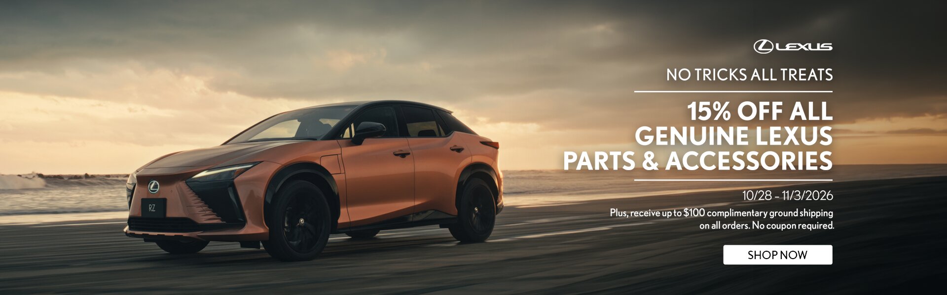 Parts & Accessories Offer