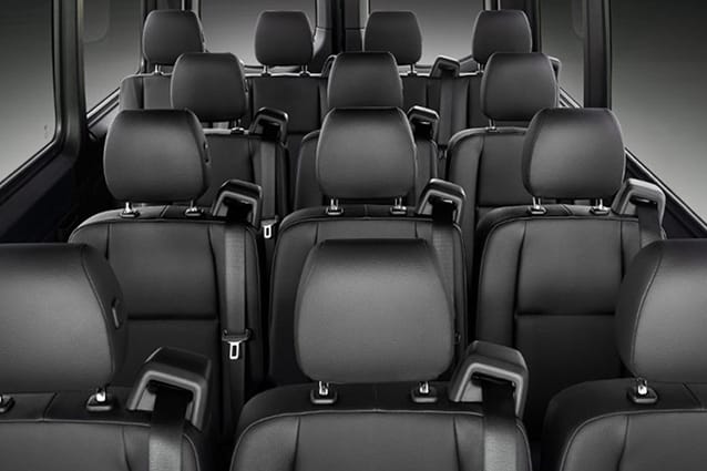 Rows of seats
